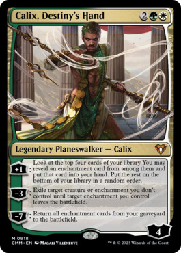 Calix, Destiny's Hand - Commander Masters