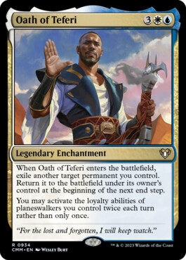 Oath of Teferi - Commander Masters