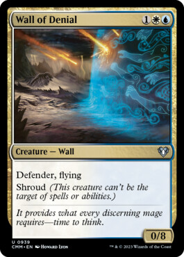 Wall of Denial - Commander Masters