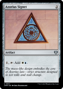 Azorius Signet - Commander Masters