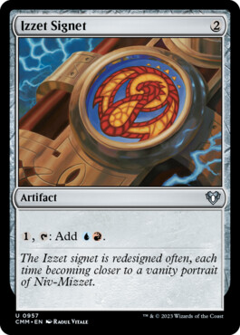 Izzet Signet - Commander Masters