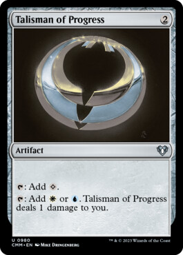 Talisman of Progress - Commander Masters