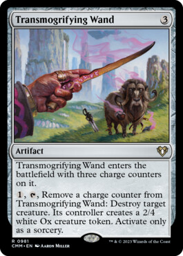 Transmogrifying Wand - Commander Masters