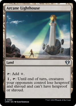 Arcane Lighthouse - Commander Masters