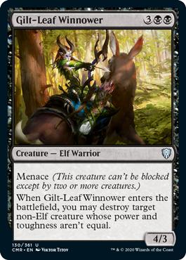 Gilt-Leaf Winnower - Commander Legends