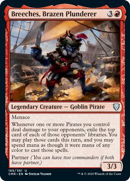 Breeches, Brazen Plunderer - Commander Legends