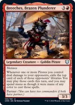 Breeches, Brazen Plunderer - Commander Legends