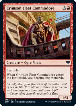 Crimson Fleet Commodore - Commander Legends