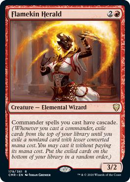 Flamekin Herald - Commander Legends