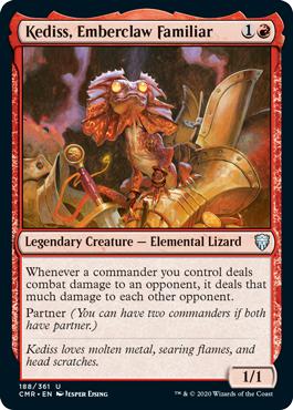 Kediss, Emberclaw Familiar - Commander Legends