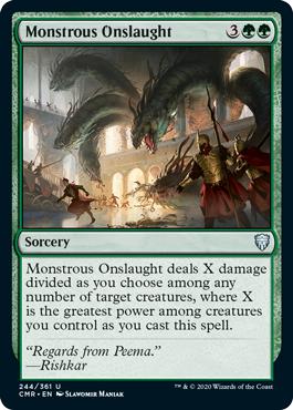 Monstrous Onslaught - Commander Legends