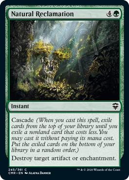 Natural Reclamation - Commander Legends