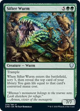 Sifter Wurm - Commander Legends
