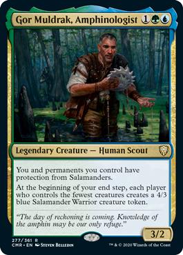 Gor Muldrak, Amphinologist - Commander Legends