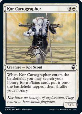 Kor Cartographer - Commander Legends