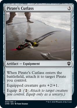 Pirate's Cutlass - Commander Legends