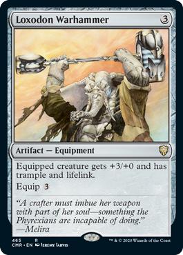 Loxodon Warhammer - Commander Legends
