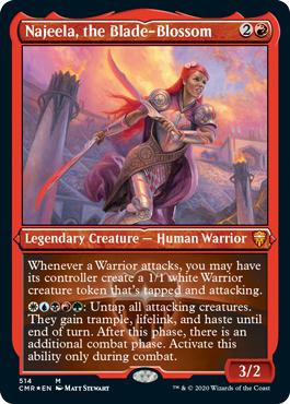 Najeela, the Blade-Blossom - Commander Legends