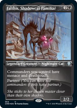 Falthis, Shadowcat Familiar - Commander Legends