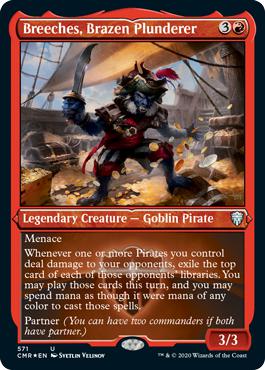 Breeches, Brazen Plunderer - Commander Legends