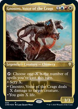 Gnostro, Voice of the Crags - Commander Legends