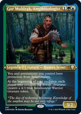 Gor Muldrak, Amphinologist - Commander Legends