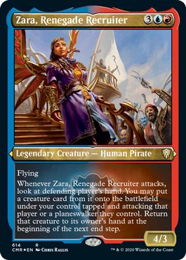 Zara, Renegade Recruiter - Commander Legends