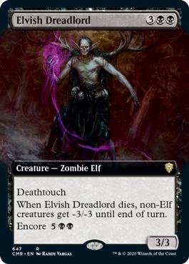 Elvish Dreadlord - Commander Legends