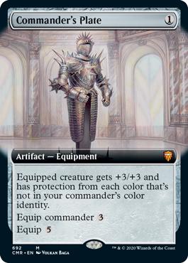 Commander's Plate - Commander Legends