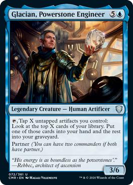 Glacian, Powerstone Engineer - Commander Legends