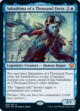 Sakashima of a Thousand Faces - Commander Legends