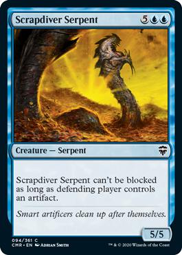 Scrapdiver Serpent - Commander Legends