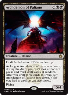 Archdemon of Paliano - Conspiracy: Take the Crown