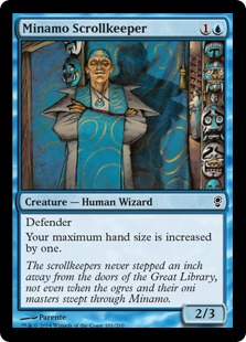 Minamo Scrollkeeper - Magic: The Gathering—Conspiracy