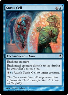 Stasis Cell - Magic: The Gathering—Conspiracy