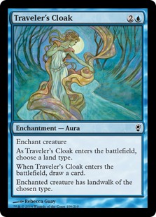 Traveler's Cloak - Magic: The Gathering—Conspiracy