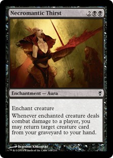 Necromantic Thirst - Magic: The Gathering—Conspiracy