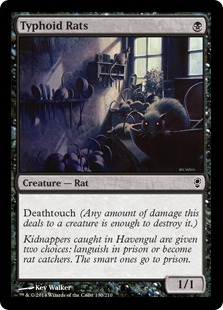 Typhoid Rats - Magic: The Gathering—Conspiracy