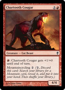 Chartooth Cougar - Magic: The Gathering—Conspiracy
