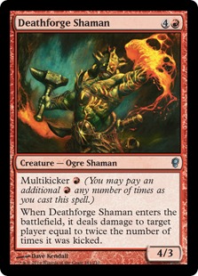 Deathforge Shaman - Magic: The Gathering—Conspiracy