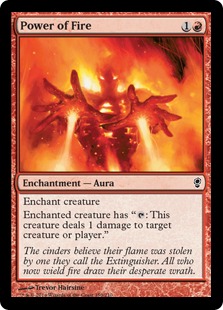 Power of Fire - Magic: The Gathering—Conspiracy