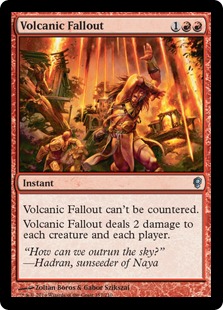 Volcanic Fallout - Magic: The Gathering—Conspiracy