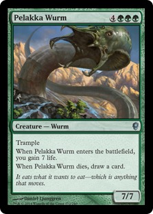 Pelakka Wurm - Magic: The Gathering—Conspiracy