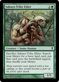 Sakura-Tribe Elder - Magic: The Gathering—Conspiracy