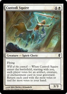 Custodi Squire - Magic: The Gathering—Conspiracy