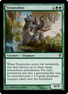 Terastodon - Magic: The Gathering—Conspiracy
