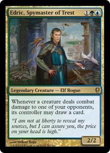 Edric, Spymaster of Trest - Magic: The Gathering—Conspiracy