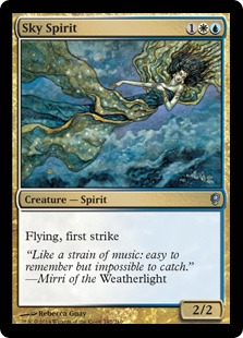 Sky Spirit - Magic: The Gathering—Conspiracy