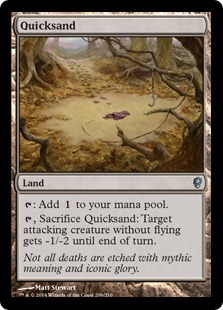 Quicksand - Magic: The Gathering—Conspiracy