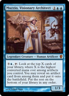 Muzzio, Visionary Architect - Magic: The Gathering—Conspiracy